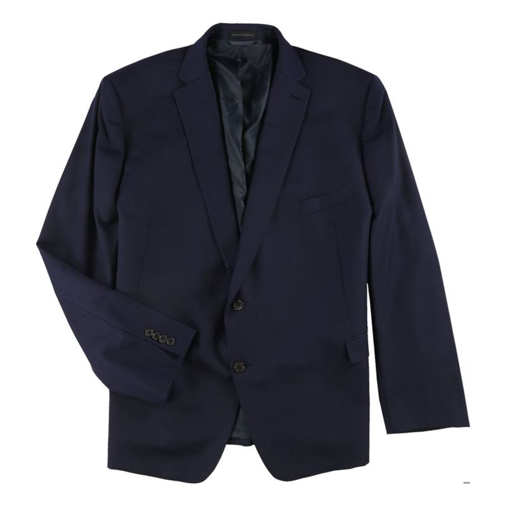 Ralph Lauren Mens Solid Two Button Blazer Jacket, NWT